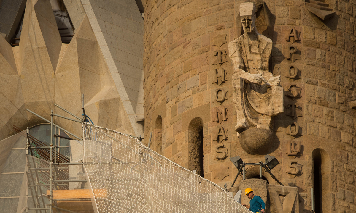Barcellona, a che punto è la Sagrada Familia – Foto
