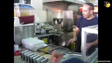 Israele: il falafel “acrobatico”