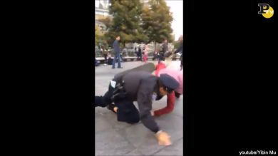 New York: poliziotto aggredisce skater