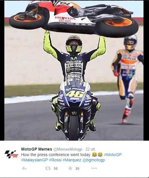 Rossi vs. Marquez e Lorenzo: l’ironia del Web contro il “Patto d’Andorra” Rossi vs. Marquez e Lorenzo: l’ironia del Web contro il “Patto d’Andorra”