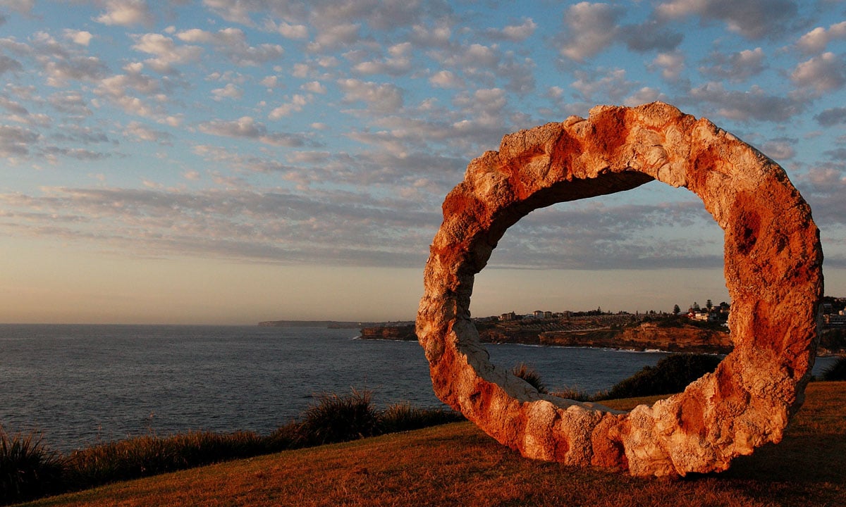 Sculture sulla spiaggia a Sydney