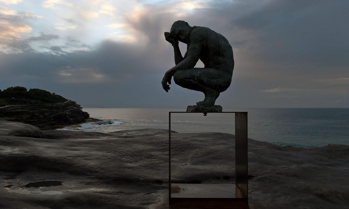 Sculture sulla spiaggia a Sydney
