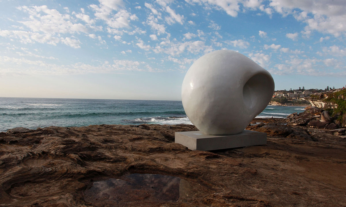 Sculture sulla spiaggia a Sydney