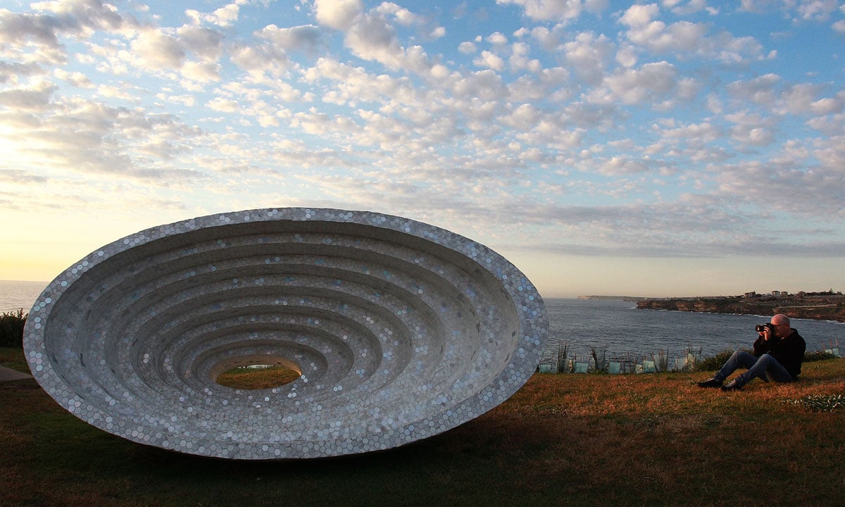Sculture sulla spiaggia a Sydney