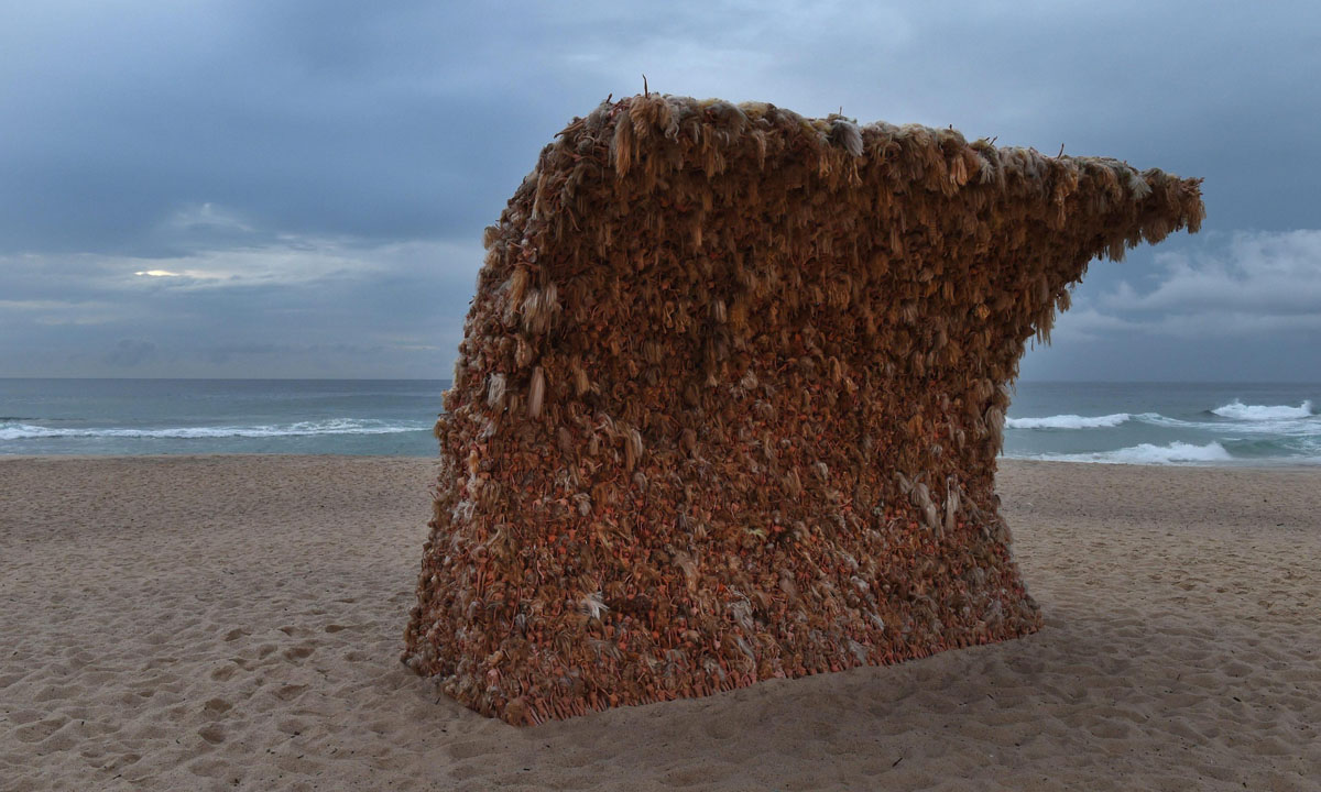Sculture sulla spiaggia a Sydney