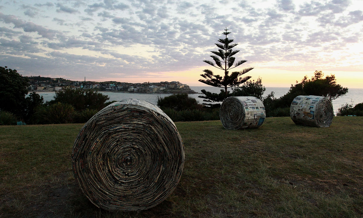 Sculture sulla spiaggia a Sydney