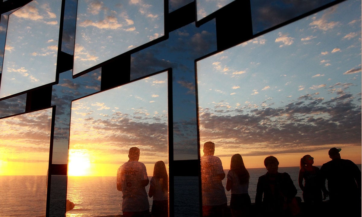 Sculture sulla spiaggia a Sydney