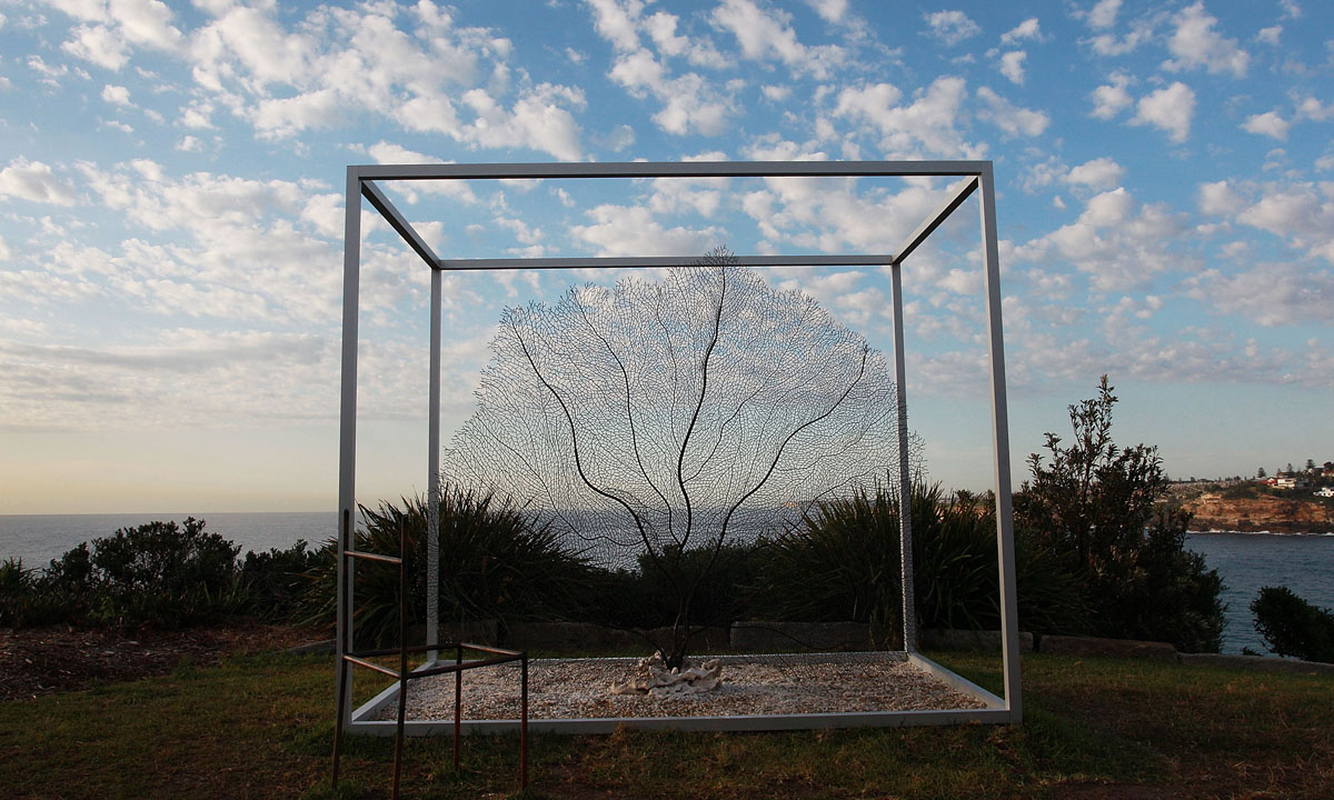 Sculture sulla spiaggia a Sydney