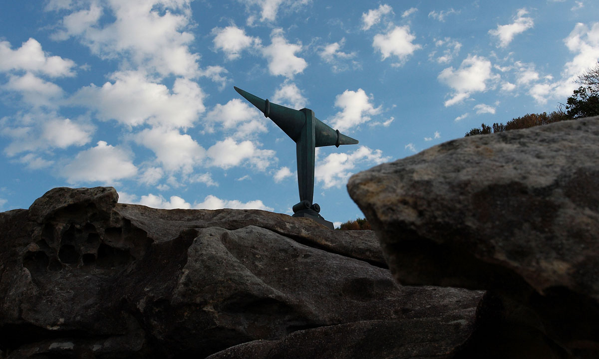 Sculture sulla spiaggia a Sydney