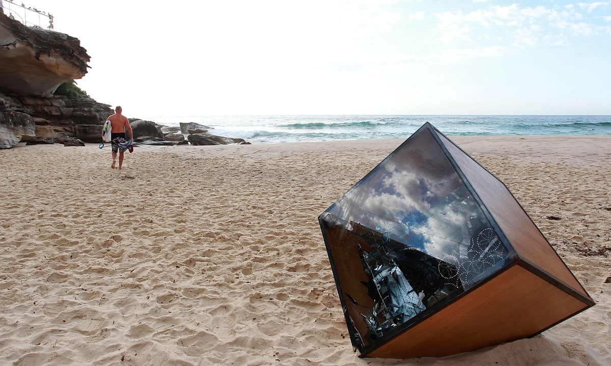 Sculture sulla spiaggia a Sydney