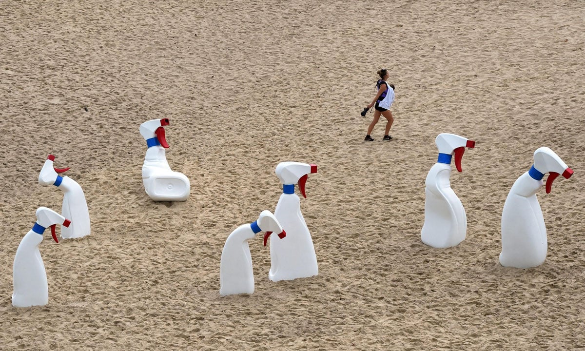 Sculture sulla spiaggia a Sydney
