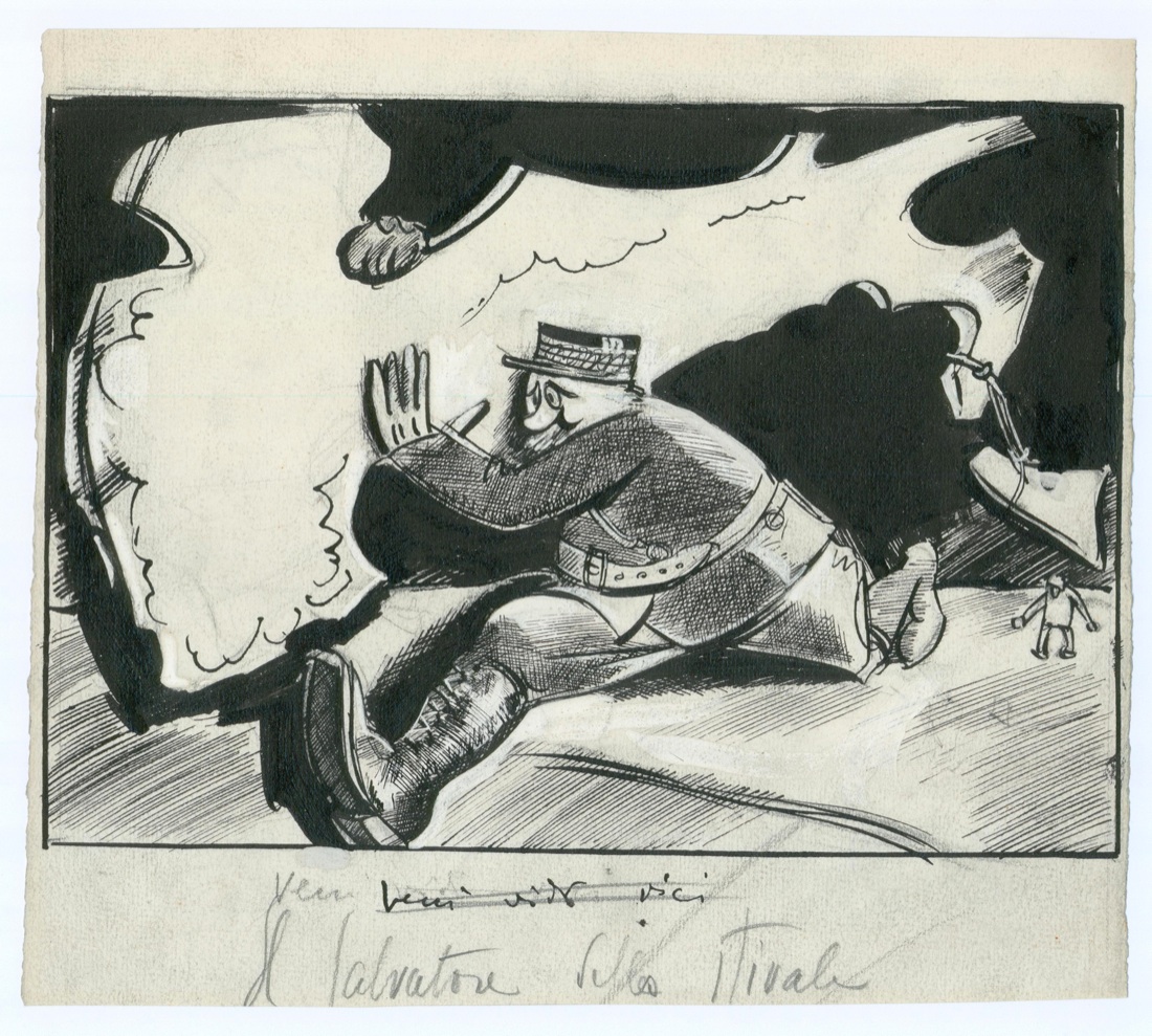 Mario Sironi: illustrazioni  per il “Popolo d’Italia”