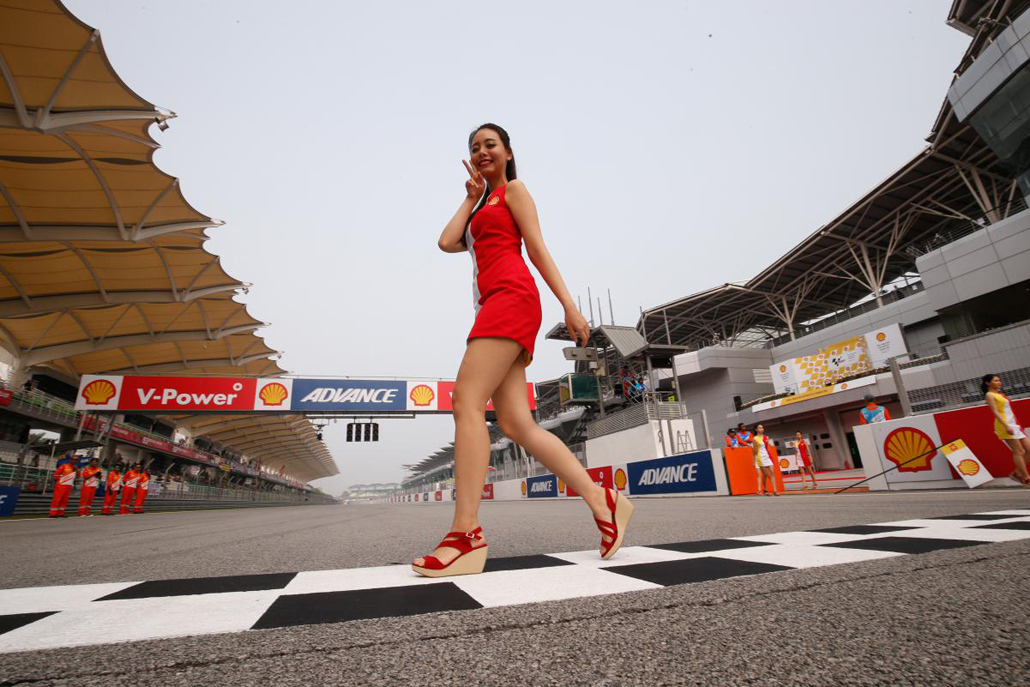 Grid Girls: MotoGP di Sepang