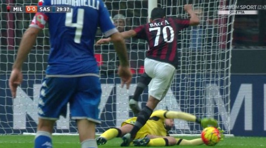 9a giornata – Bacca, rigorino salva-Milan (ma Rocchi va assolto) 9a giornata – Bacca, rigorino salva-Milan (ma Rocchi va assolto)