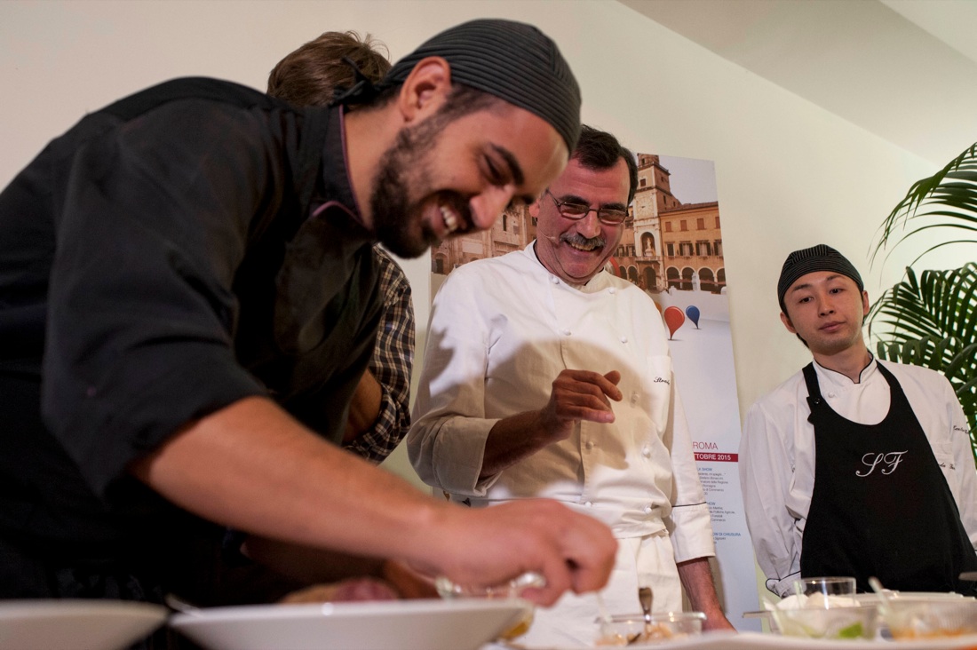Emilia e Romagna si fondono nel piatto di Emilio Barbieri Emilia e Romagna si fondono nel piatto di Emilio Barbieri