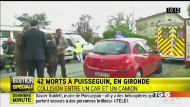 Tragedia stradale in Francia: almeno 42 i morti