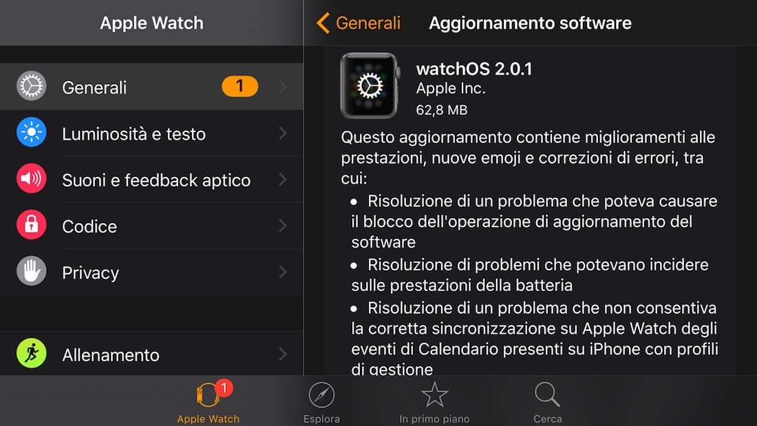 Apple iOS 9.1 e Watch OS 2.0.1: perché installarli
