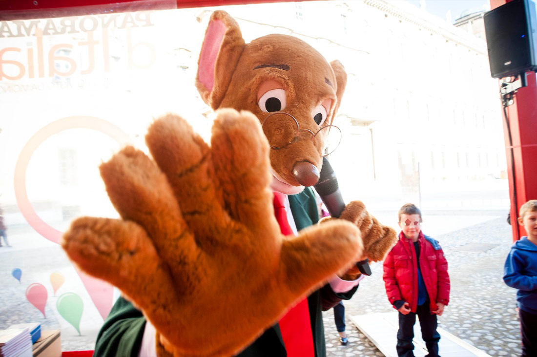 Geronimo Stilton incontra i suoi fan a Modena