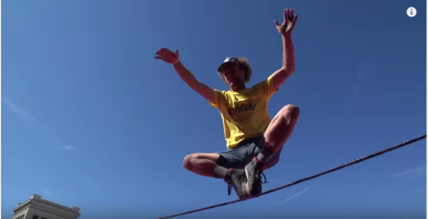 Tutti i segreti dello slacklining