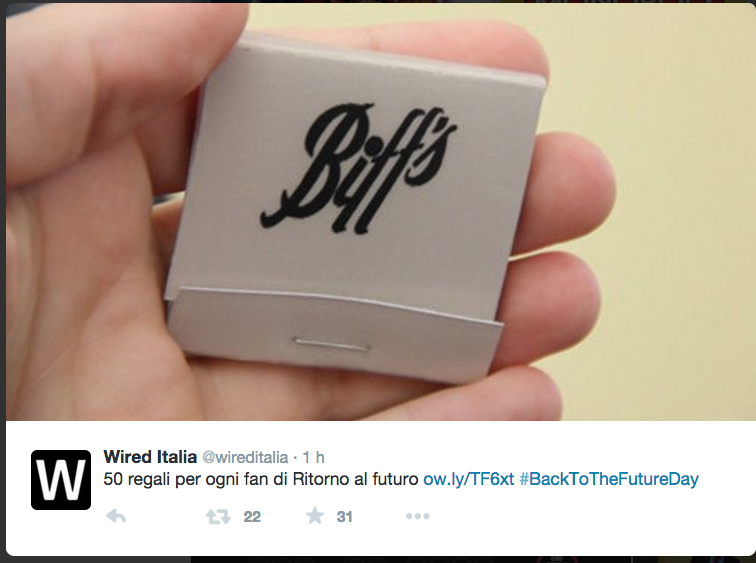 #BackToTheFutureDay, i social aspettano Marty McFly