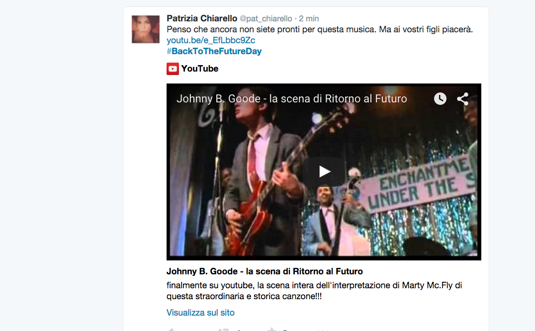 #BackToTheFutureDay, i social aspettano Marty McFly