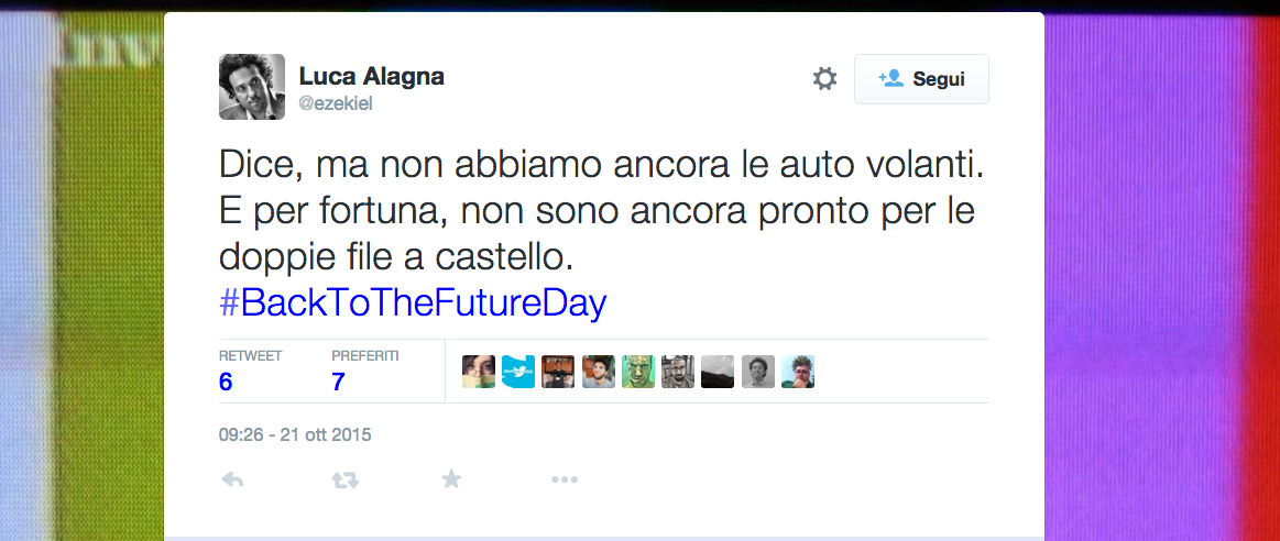 #BackToTheFutureDay, i social aspettano Marty McFly