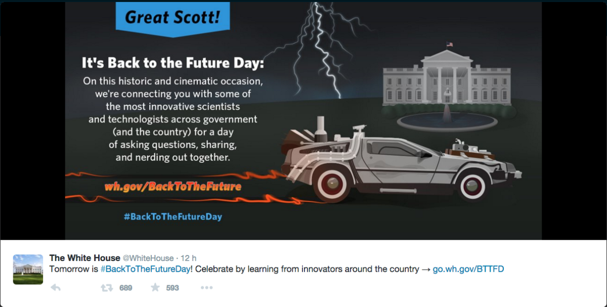 Galleria foto '#BackToTheFutureDay, i social aspettano Marty McFly' - foto 2