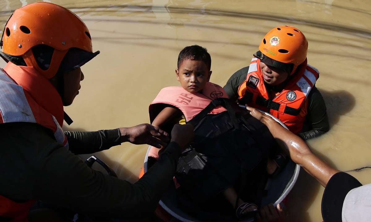 Il tifone Koppu sulle Filippine – Foto