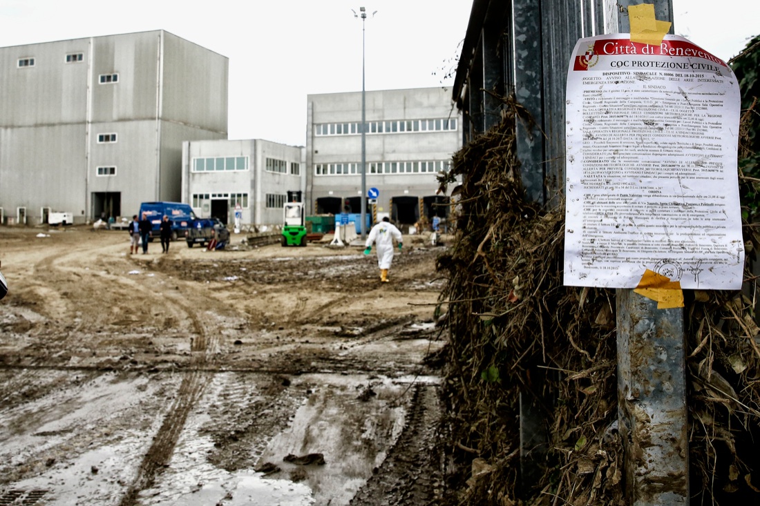 Pastificio Rummo: le foto della devastazione dopo il maltempo