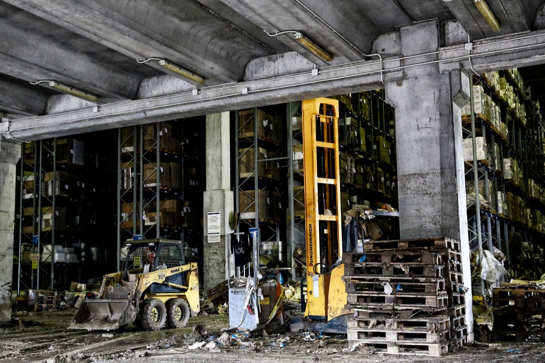 Pastificio Rummo: le foto della devastazione dopo il maltempo