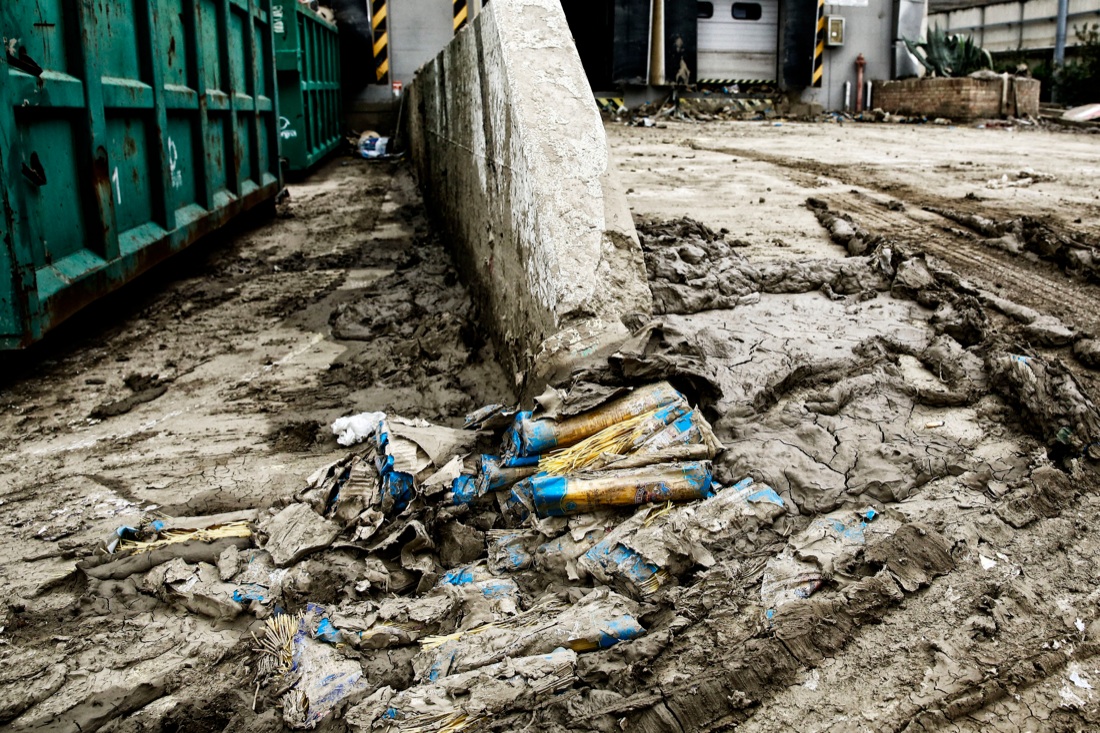 Pastificio Rummo: le foto della devastazione dopo il maltempo
