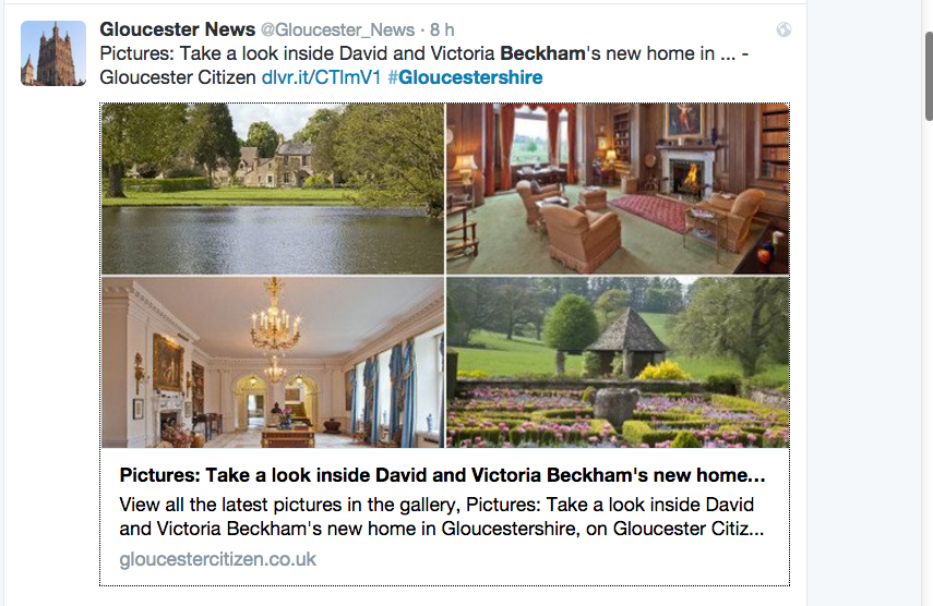 David e Victoria Beckham vogliono la villa più cara d’Inghilterra