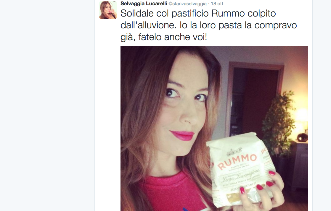 #SaveRummo, sui social gara di solidarietà per il pastificio allagato #SaveRummo, sui social gara di solidarietà per il pastificio allagato