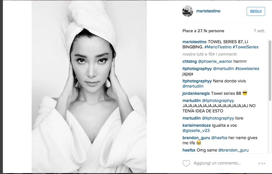 Da Kristen Stewart a Kate Moss, tutti nudi per le towel series di Mario Testino