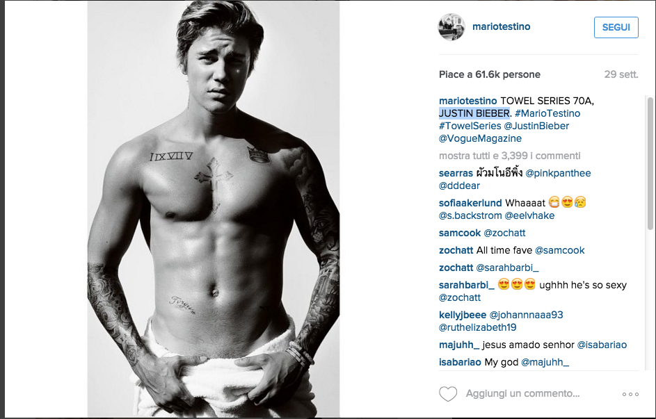 Da Kristen Stewart a Kate Moss, tutti nudi per le towel series di Mario Testino