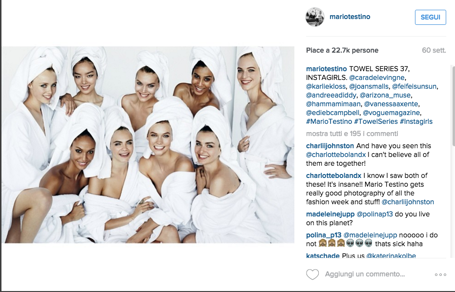 Da Kristen Stewart a Kate Moss, tutti nudi per le towel series di Mario Testino