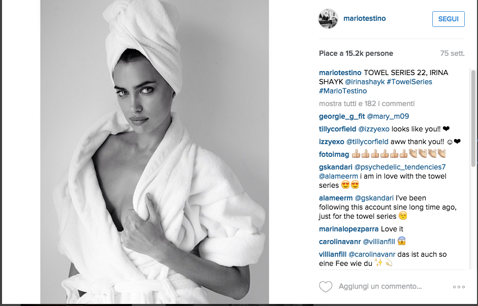 Da Kristen Stewart a Kate Moss, tutti nudi per le towel series di Mario Testino