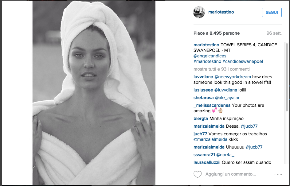 Da Kristen Stewart a Kate Moss, tutti nudi per le towel series di Mario Testino