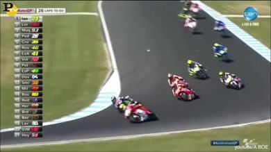 Iannone investe un gabbiano a Phillip Island