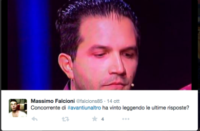 “Avanti un altro”, il concorrente leggeva le risposte?