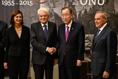 Prima Giornata Mondiale Alimentazione: Mattarella e Ban Ki-moon all’Expo