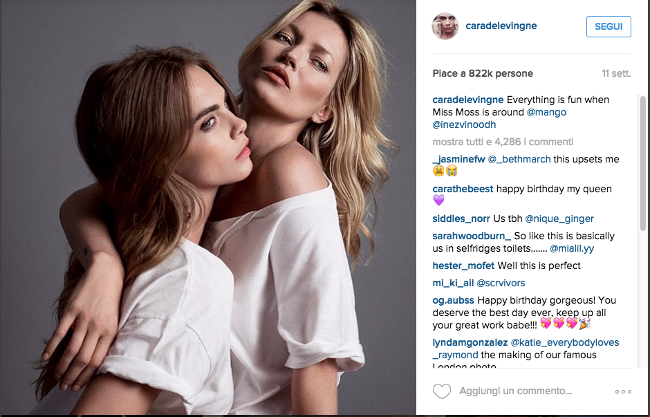 Cara Delevingne: da adolescente ho pensato al suicidio Cara Delevingne: da adolescente ho pensato al suicidio