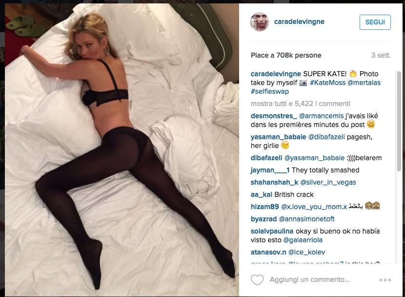 Cara Delevingne: da adolescente ho pensato al suicidio Cara Delevingne: da adolescente ho pensato al suicidio