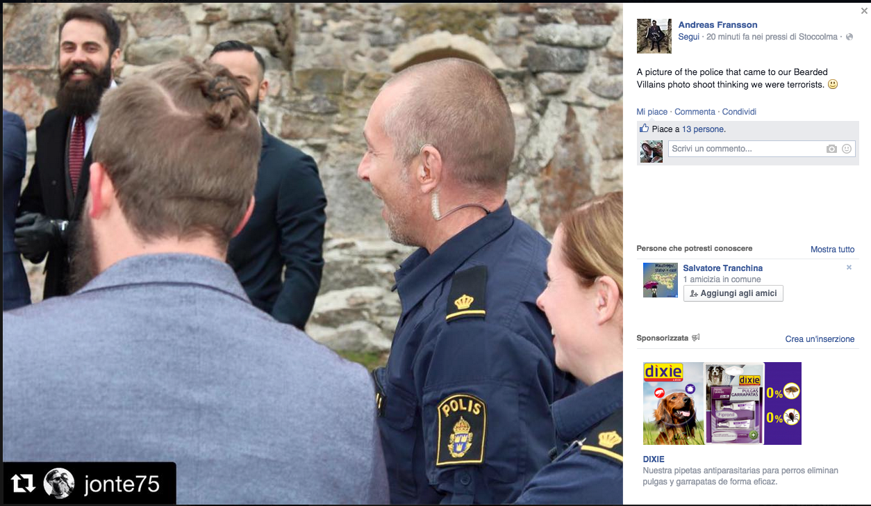 Terroristi? No, hipster