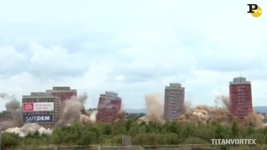 La demolizione (flop) a Glasgow