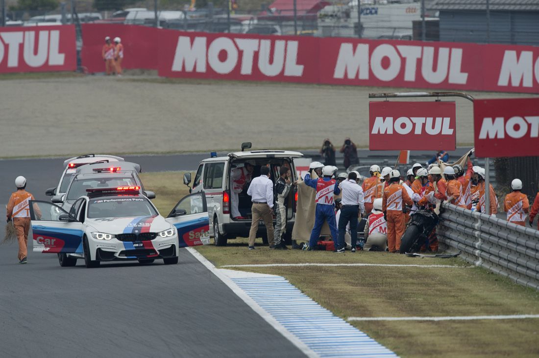 Incidente De Angelis: brutte notizie, emorragia celebrale