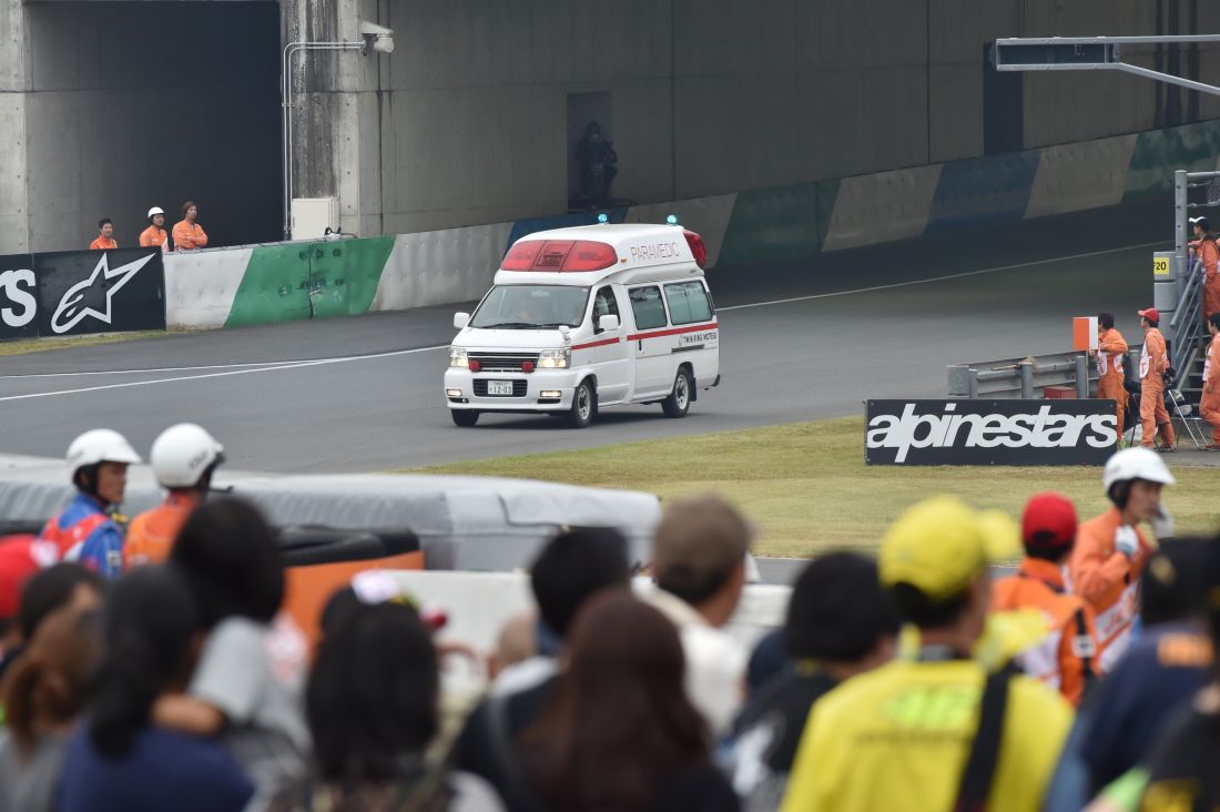 Incidente De Angelis: brutte notizie, emorragia celebrale