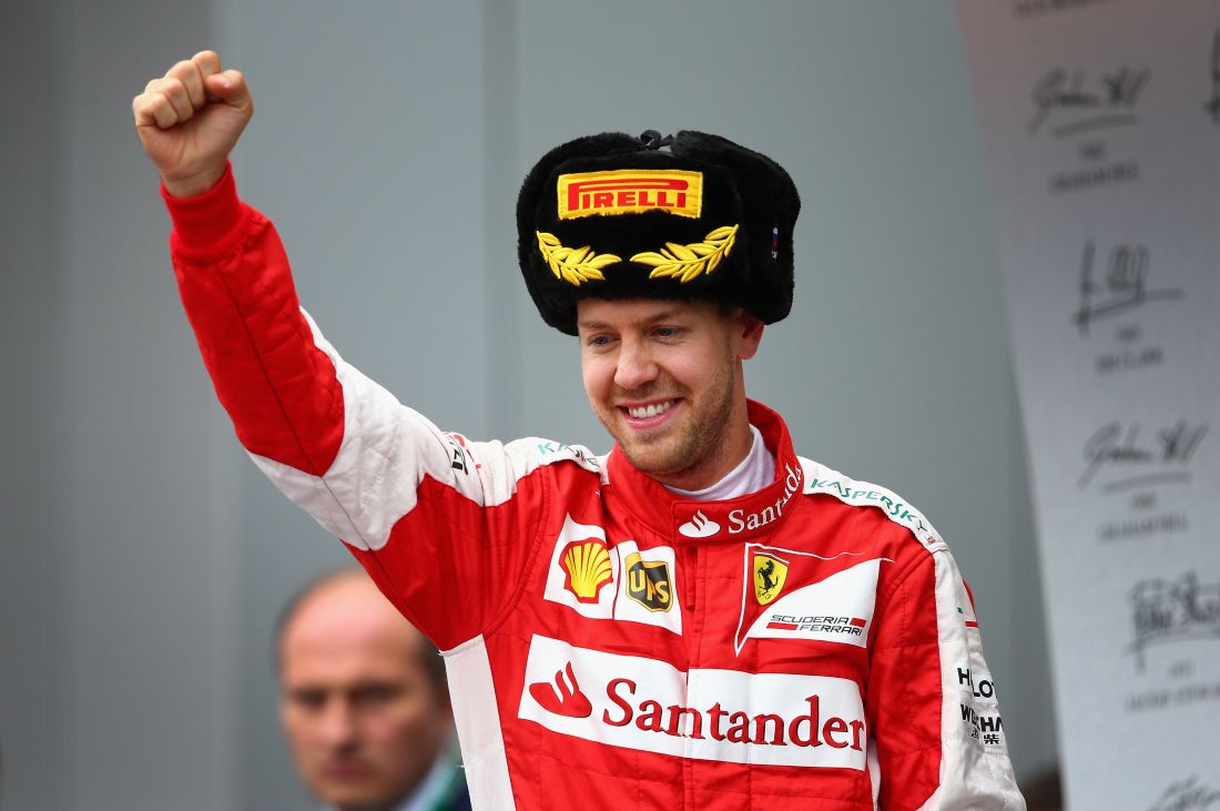 Gp Russia: Hamilton senza rivali, Ferrari sul podio con Vettel (2°)