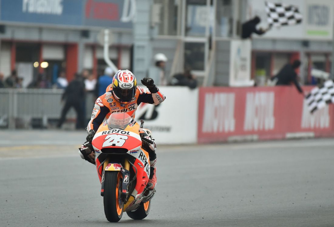 Gp Giappone: Lorenzo si sgonfia, Pedrosa vince e Rossi è 2° Gp Giappone: Lorenzo si sgonfia, Pedrosa vince e Rossi è 2°