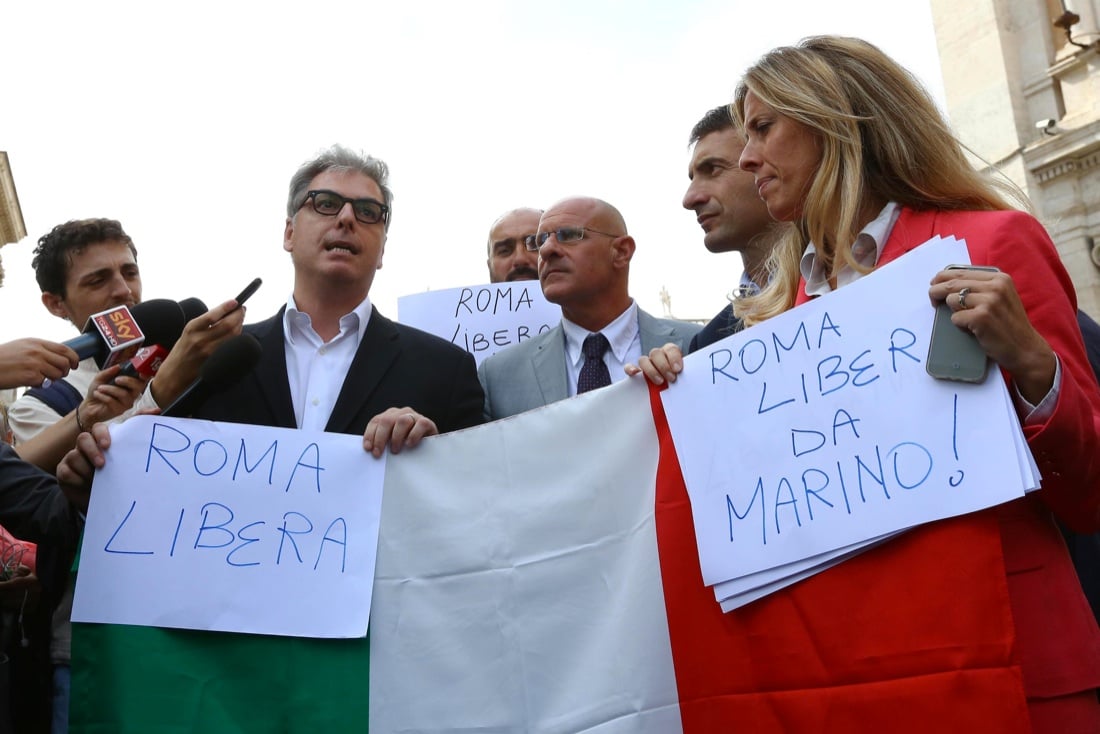 Ignazio Marino si è dimesso da sindaco di Roma – FOTO